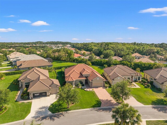 birds eye view of property featuring a residential view