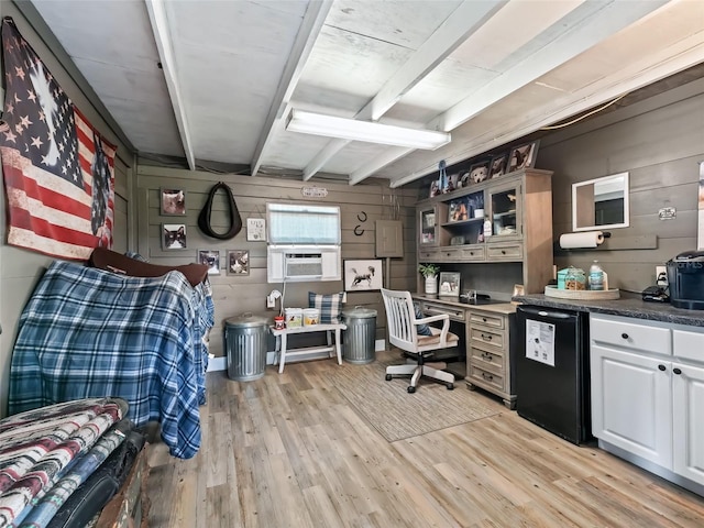 4658 W Hacienda Dr, Beverly Hills, FL 34465 - office space with cooling unit and light wood-style flooring