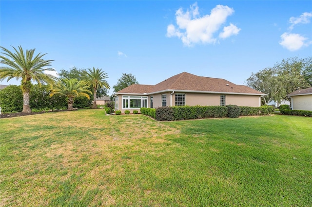 8632 SW 86th Cir, Ocala, FL 34481 - view of side of home with a yard and stucco siding