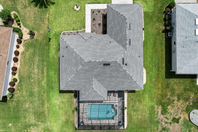 drone / aerial view