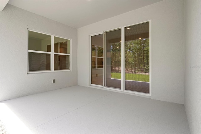 view of unfurnished room