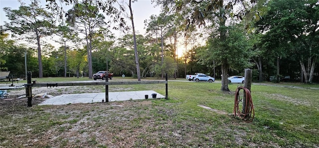 view of yard
