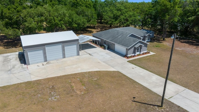 aerial view