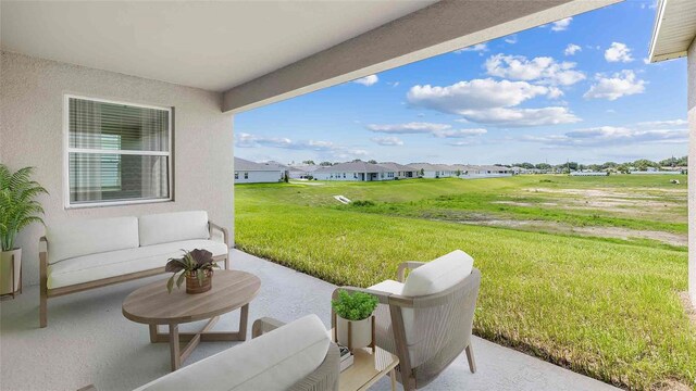 1918 NW 136th Blvd, Newberry, FL 32669 - view of patio / terrace featuring a residential view