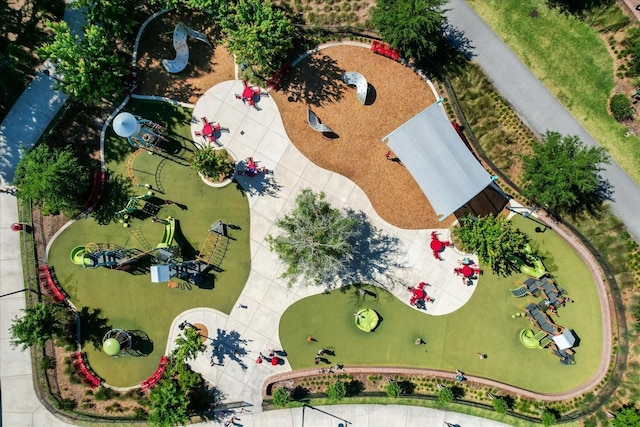 drone / aerial view