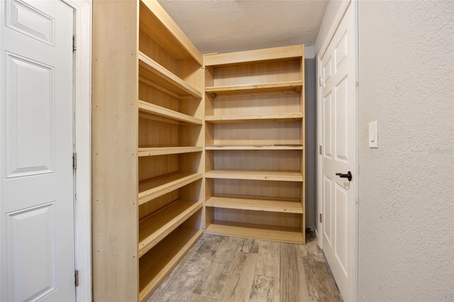 view of storage area