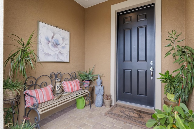 6816 SW 95th Cir, Ocala, FL 34481 - entrance to property featuring stucco siding