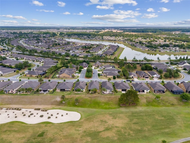 6816 SW 95th Cir, Ocala, FL 34481 - aerial view featuring a residential view and a water view