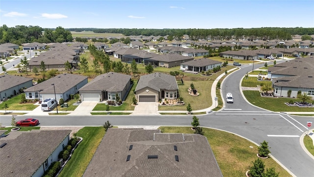 drone / aerial view featuring a residential view