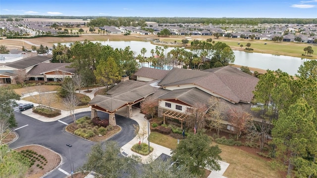 9063 SW 59th Lane Rd, Ocala, FL 34481 - aerial view of residential area featuring a large body of water
