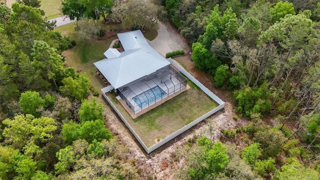 drone / aerial view