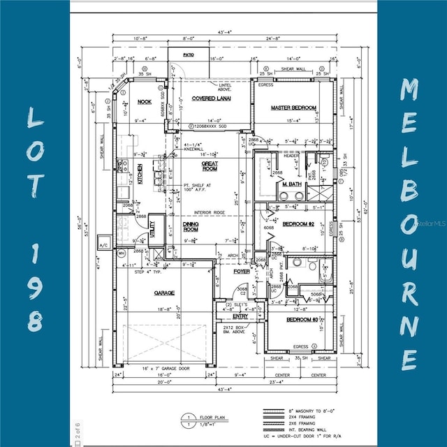 15782 SW 16th Avenue Rd, Ocala, FL 34473 - floor plan