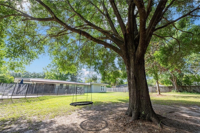 219 NW 7th St, Williston, FL 32696 - view of yard with a fenced backyard