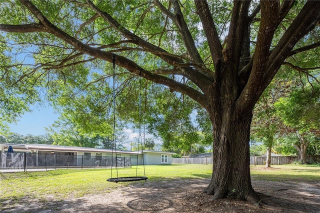 219 NW 7th St, Williston, FL 32696 - view of yard with a fenced backyard