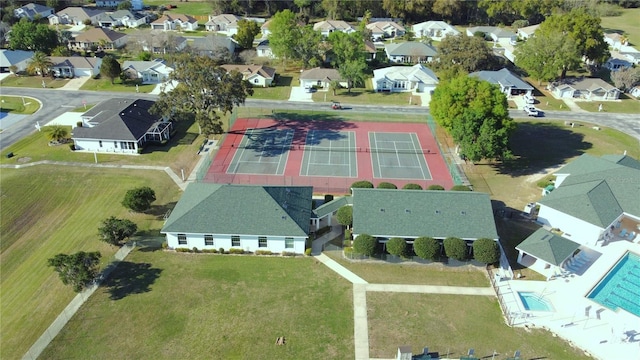 2323 NW 55th Avenue Rd, Ocala, FL 34482 - aerial perspective of suburban area featuring a pool