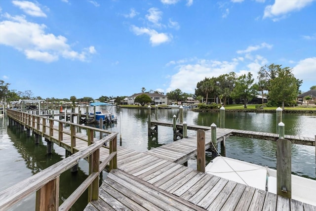 255 NW Bay Path Dr, Crystal River, FL 34428 - view of dock with a water view