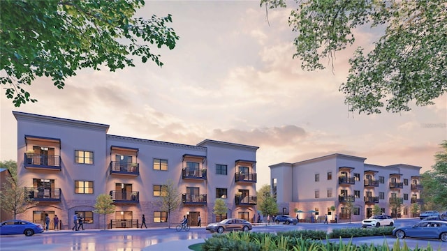 415 SE 1st Ave Unit 101-B, Ocala, FL 34471 - view of pool at dusk