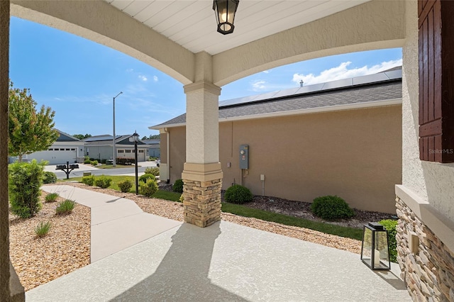 9923 SW 98th Ln, Ocala, FL 34481 - view of patio featuring a residential view