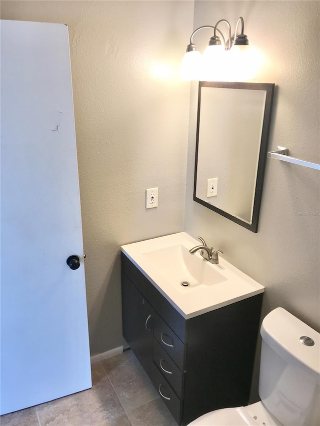 5440 SE 30th Pl, Ocala, FL 34480 - half bathroom featuring vanity and toilet