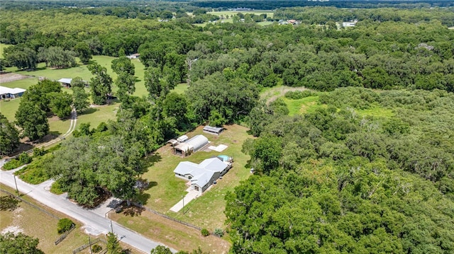 14171 SW 8th Ave, Ocala, FL 34473 - aerial view of a heavily wooded area