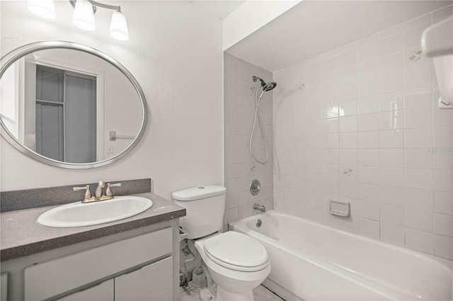 14171 SW 8th Ave, Ocala, FL 34473 - bathroom with vanity and washtub / shower combination