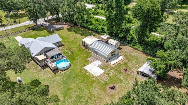 14171 SW 8th Ave, Ocala, FL 34473 - aerial view of property and surrounding area featuring a pool