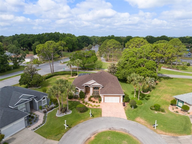drone / aerial view