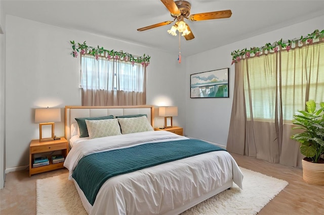 1366 N Merlin Ter, Crystal River, FL 34429 - carpeted bedroom featuring ceiling fan