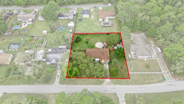1366 N Merlin Ter, Crystal River, FL 34429 - aerial view with a residential view