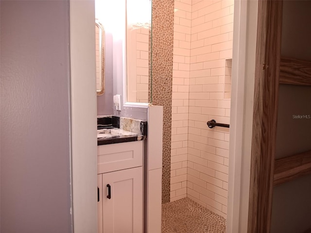 2531 NE 167th Ave, Williston, FL 32696 - full bathroom with vanity and a stall shower