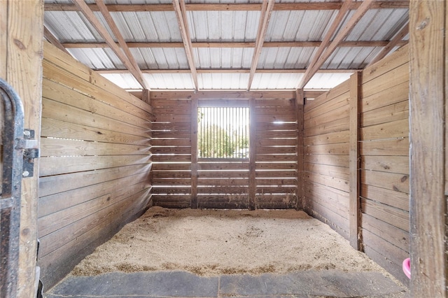 view of stable
