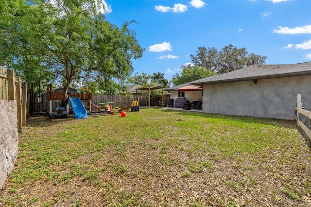 408 Etheredge St, Bushnell, FL 33513 - view of yard featuring a playground