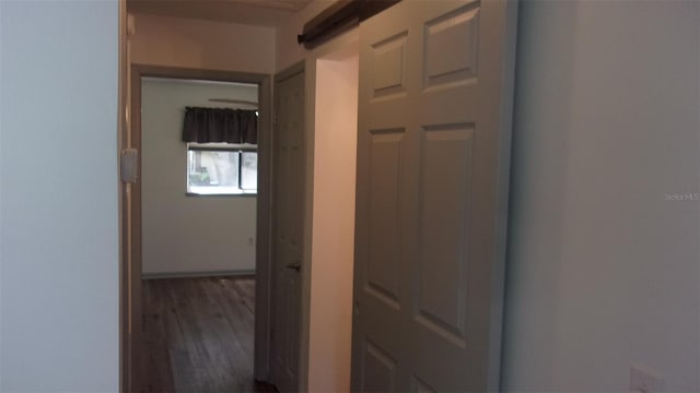 9880 SW 101st Pl, Ocala, FL 34481 - hall featuring wood finished floors