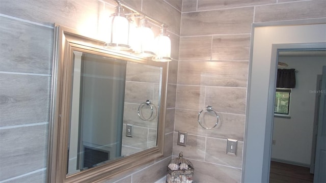 9880 SW 101st Pl, Ocala, FL 34481 - bathroom featuring a notable chandelier