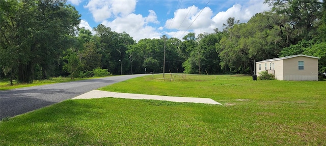 15951 NW 44th Avenue Rd, Reddick, FL 32686 - view of asphalt road featuring a view of trees