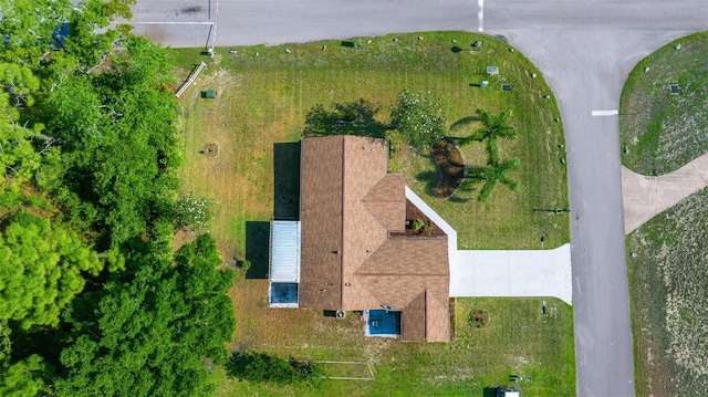 view of subject property