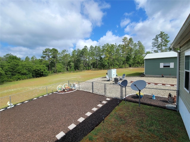 7030 SE 120th Ct, Morriston, FL 32668 - view of yard featuring fence