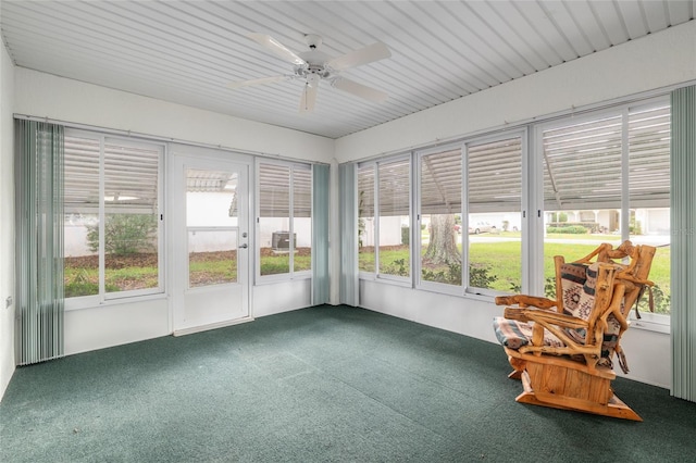 11146 SW 68th Ct, Ocala, FL 34476 - sunroom / solarium with a ceiling fan
