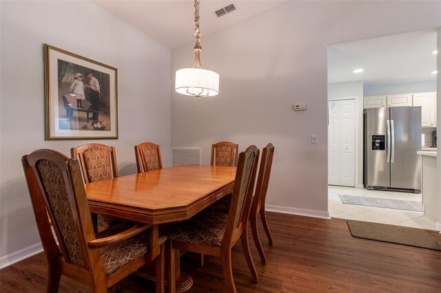 15691 SW 11th Court Rd, Ocala, FL 34473 - dining room with visible vents, recessed lighting, baseboards, and light wood-type flooring