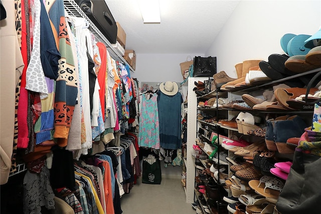 view of spacious closet