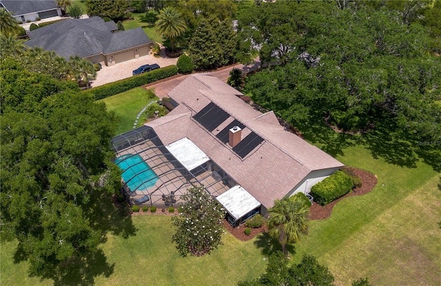 bird's eye view