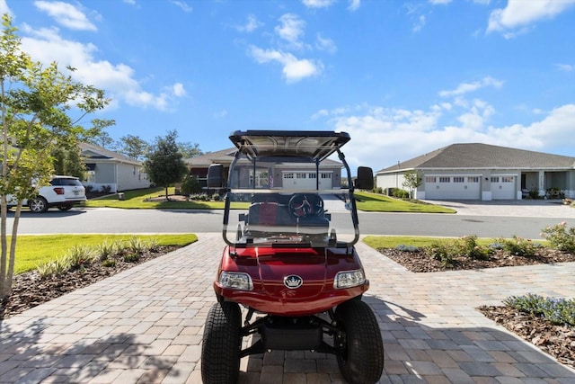 10327 SW 96th Loop, Ocala, FL 34481 - view of patio with a residential view and decorative driveway