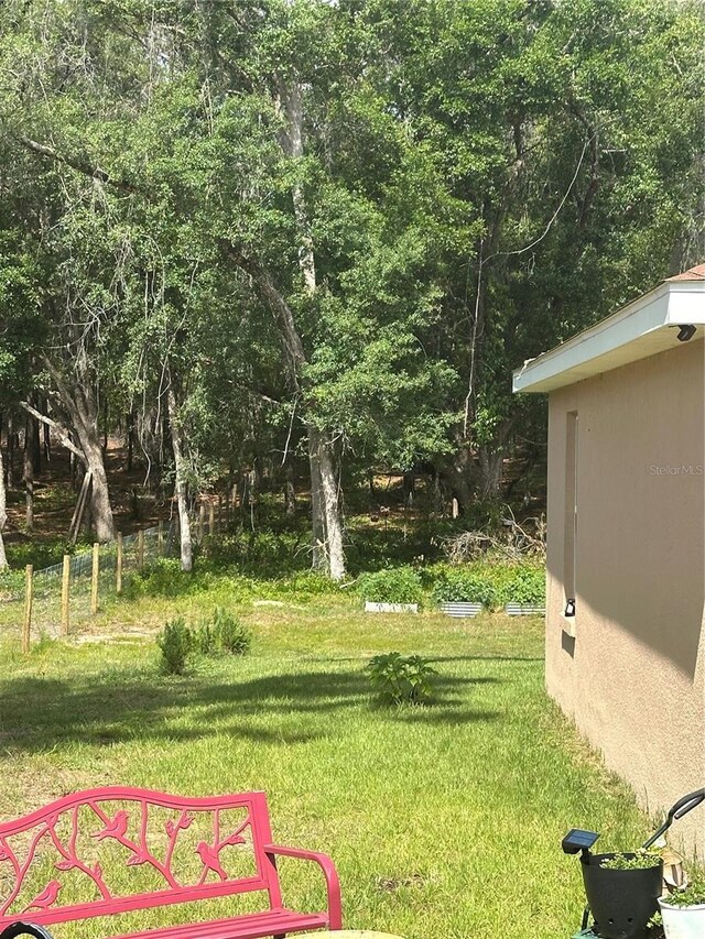 view of yard