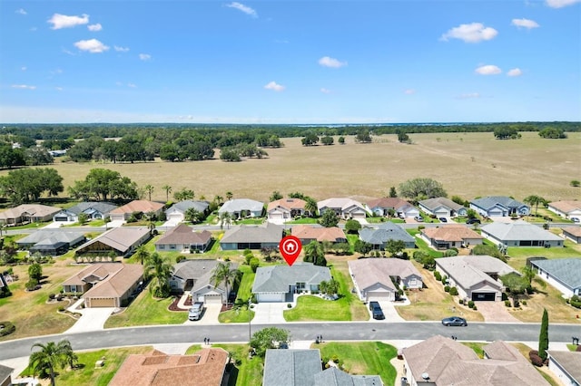 12147 SE 173rd Pl, Summerfield, FL 34491 - aerial view with a residential view