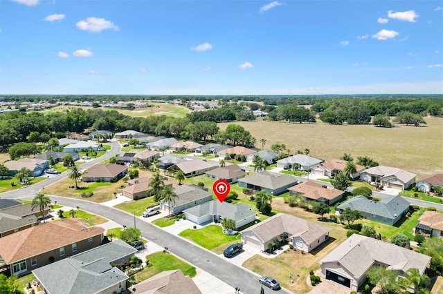 12147 SE 173rd Pl, Summerfield, FL 34491 - bird's eye view featuring a residential view