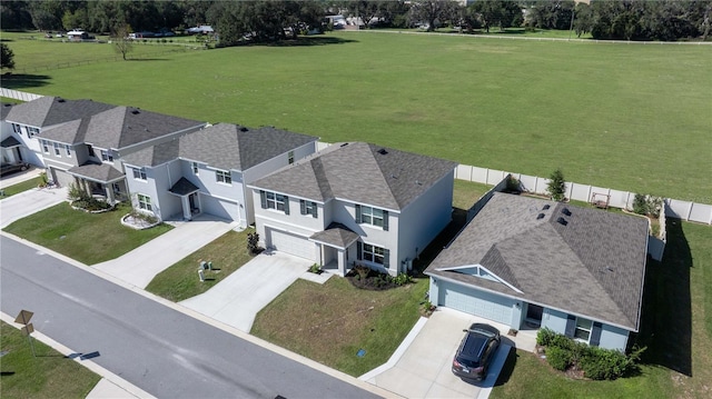 birds eye view of property featuring a residential view