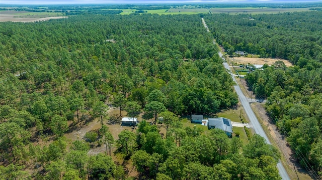 23737 NW Mallard Ave, Dunnellon, FL 34431 - birds eye view of property featuring a wooded view
