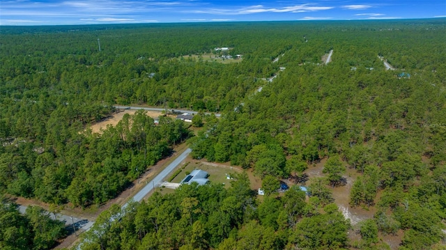 23737 NW Mallard Ave, Dunnellon, FL 34431 - bird's eye view with a forest view
