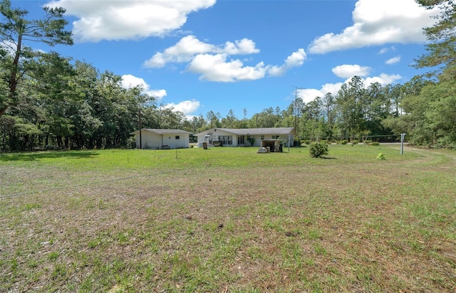 23737 NW Mallard Ave, Dunnellon, FL 34431 - view of yard