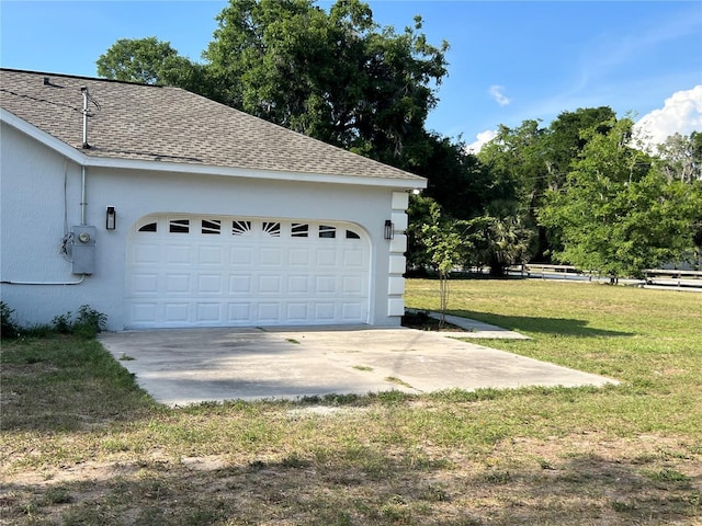 13430 NE 30th Ct, Anthony, FL 32617 - garage with driveway